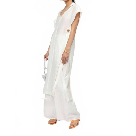 NEW CULT GAIA aston tunic top in off white - Picture 4 of 8